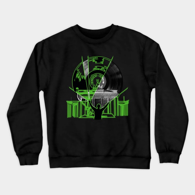 Techno Berlin Crewneck Sweatshirt by danimunjoz